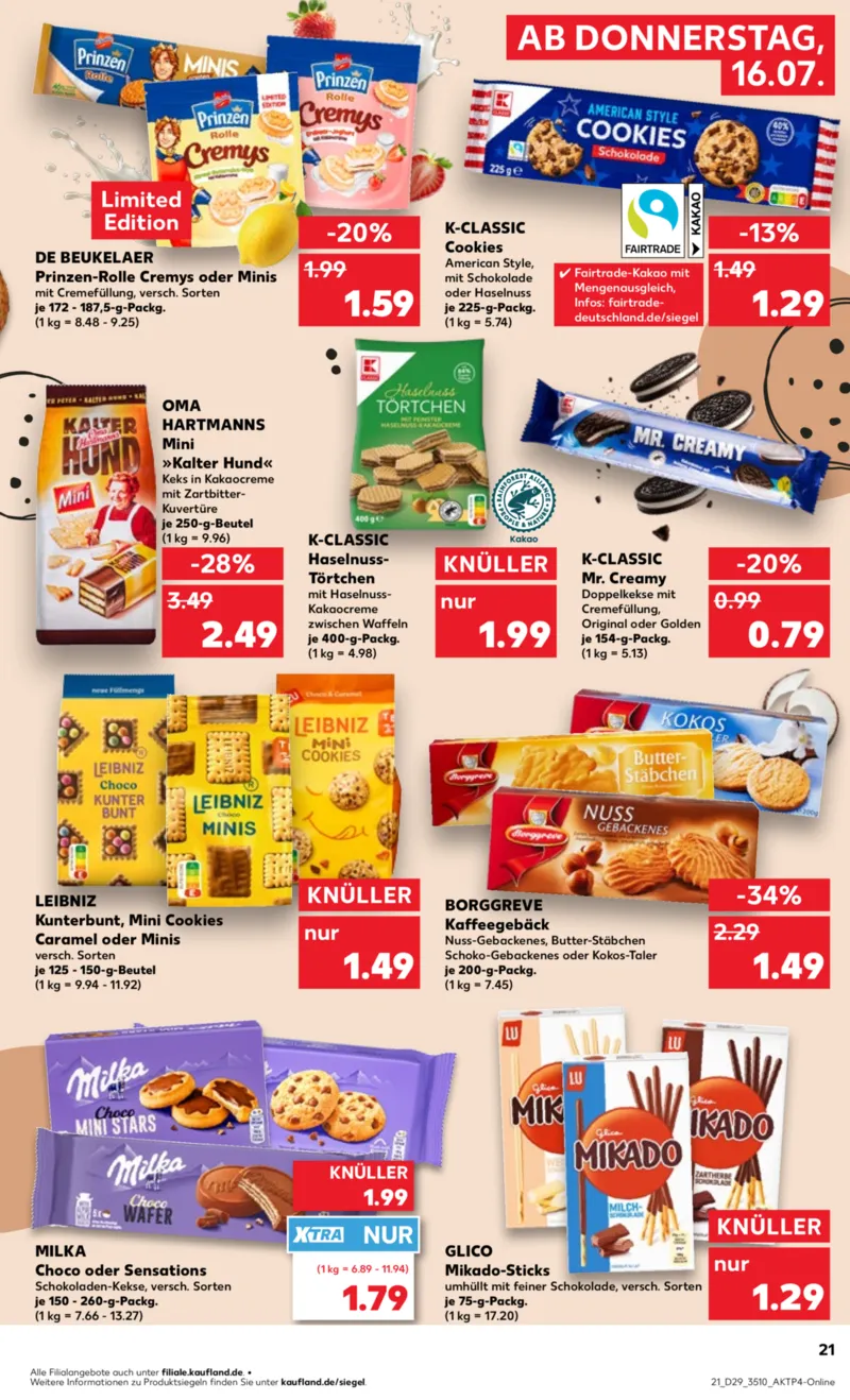 Kaufland Prospekt vom 16.07.2026, Seite 21