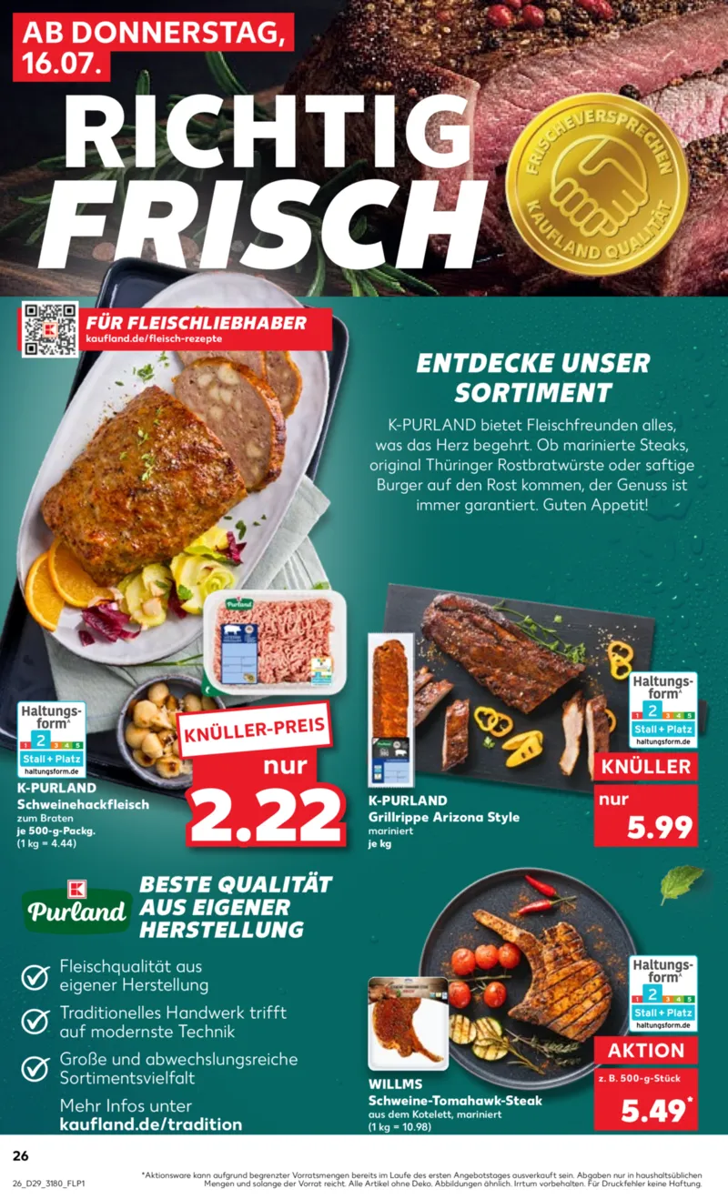 Kaufland Prospekt vom 16.07.2026, Seite 26