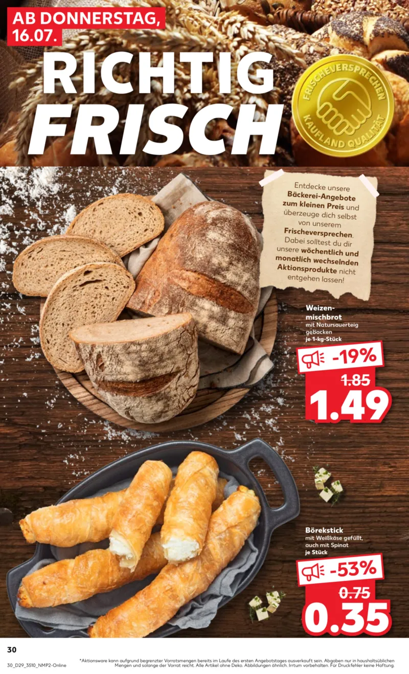 Kaufland Prospekt vom 16.07.2026, Seite 30