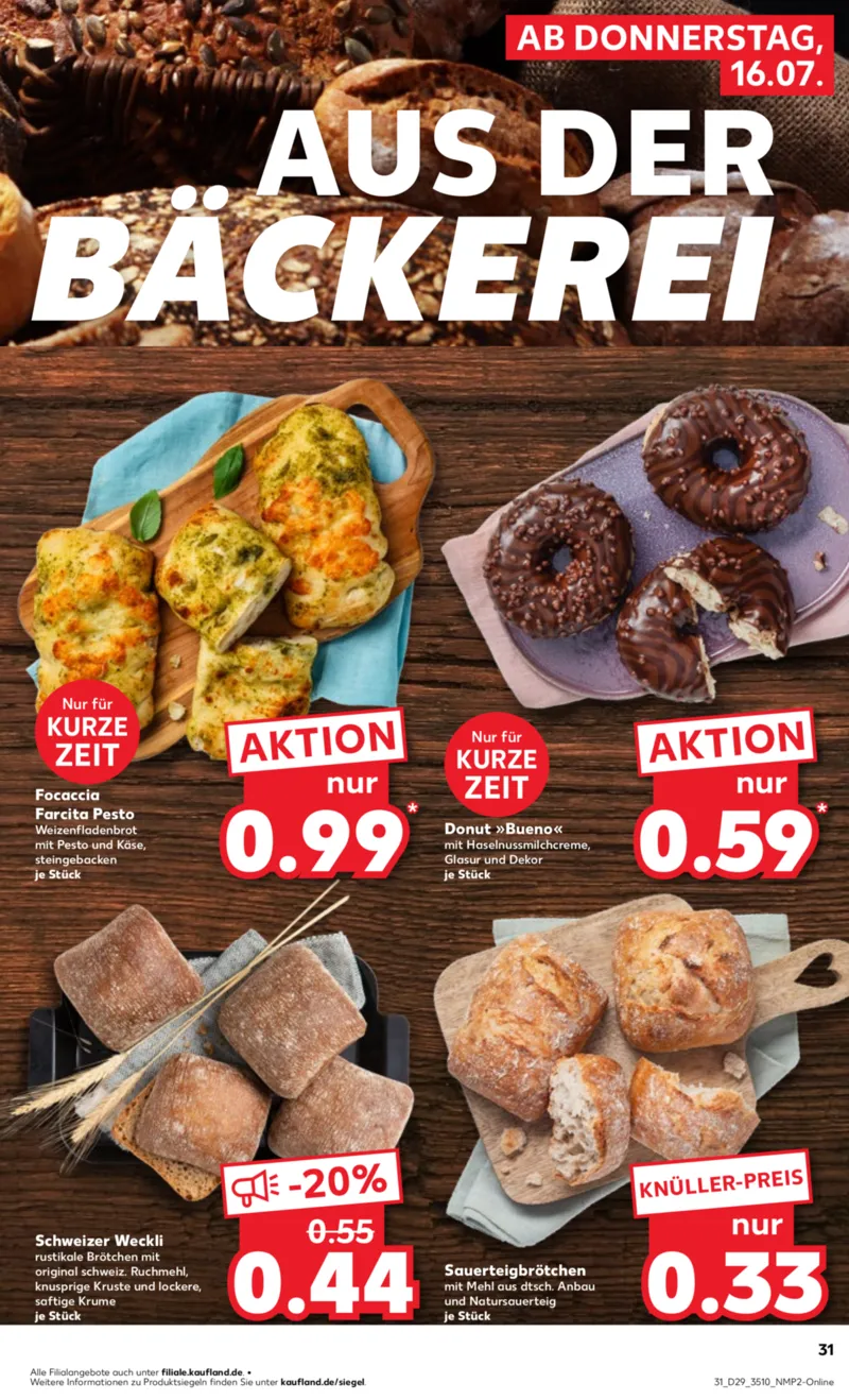 Kaufland Prospekt vom 16.07.2026, Seite 31