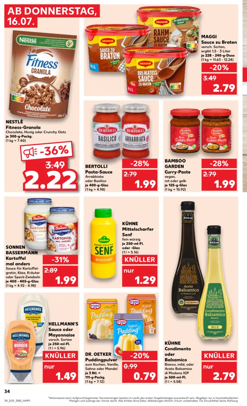 Kaufland Prospekt vom 16.07.2026, Seite 34