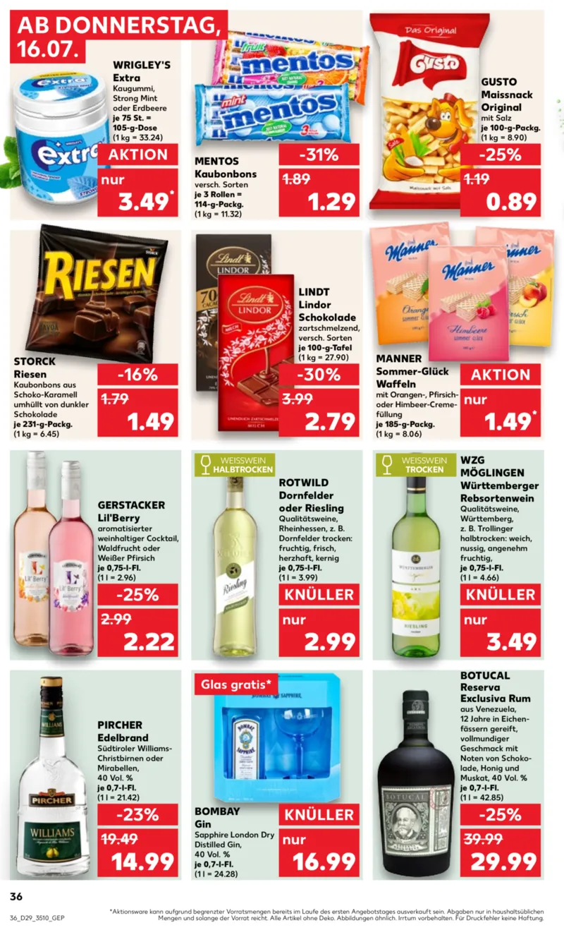 Kaufland Prospekt vom 16.07.2026, Seite 36