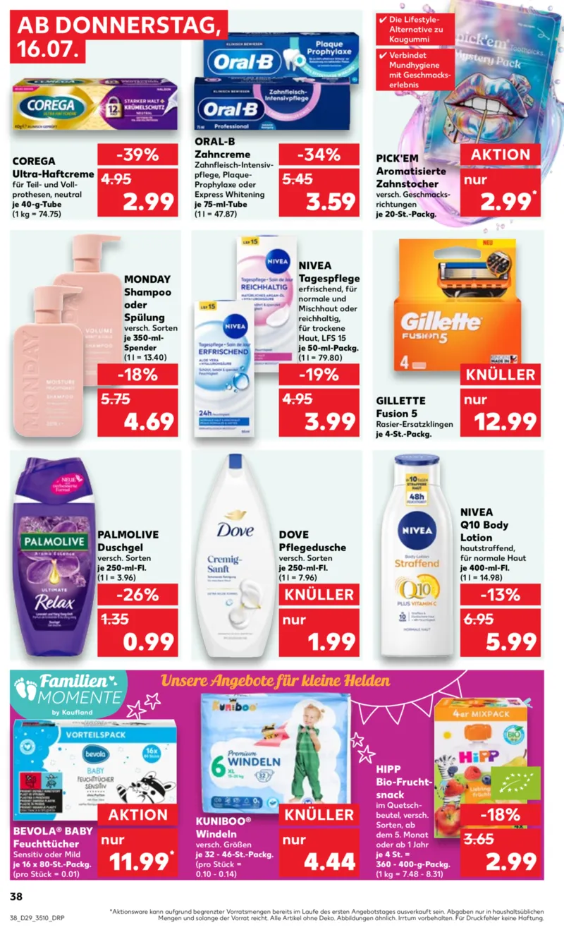 Kaufland Prospekt vom 16.07.2026, Seite 38