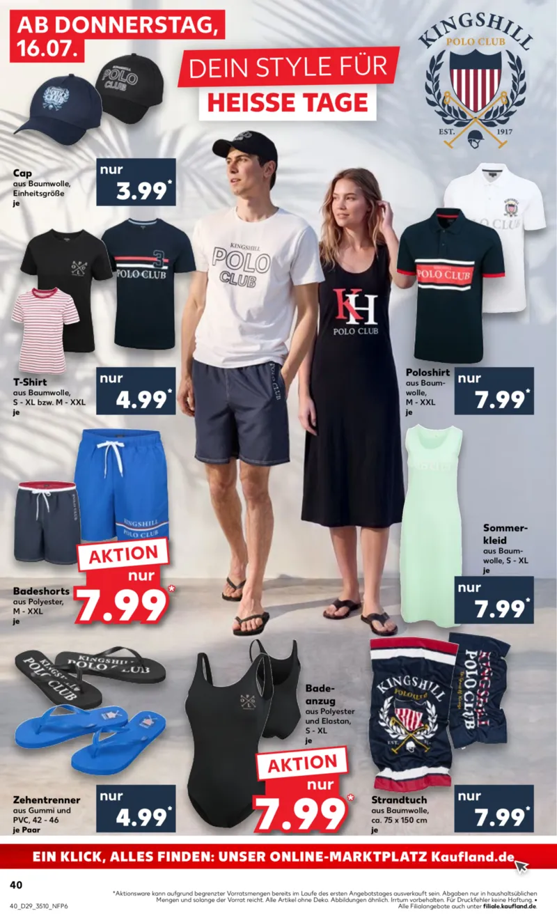 Kaufland Prospekt vom 16.07.2026, Seite 40