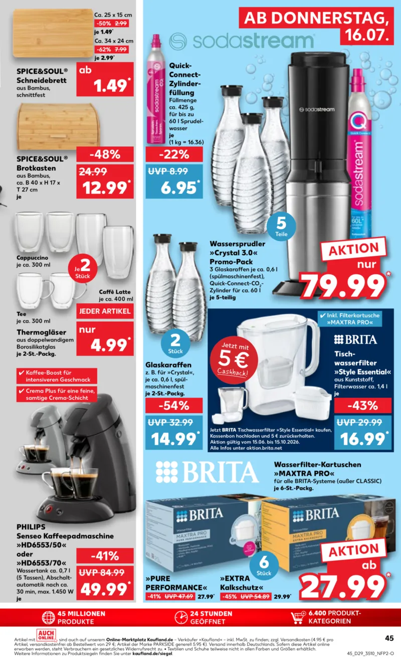 Kaufland Prospekt vom 16.07.2026, Seite 45