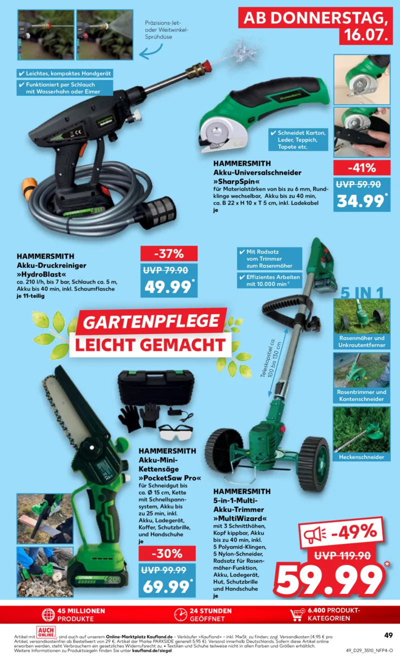 Kaufland Prospekt vom 16.07.2026, Seite 49
