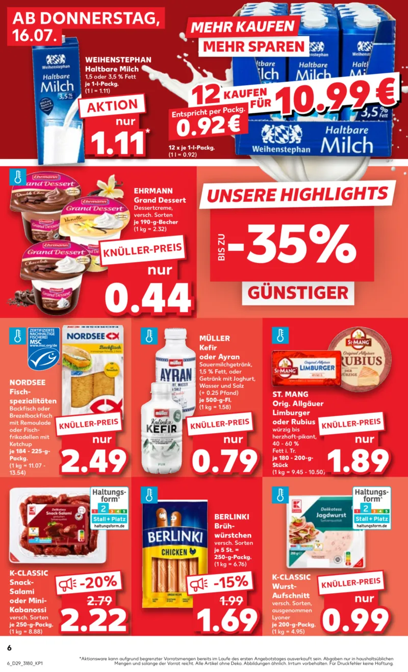 Kaufland Prospekt vom 16.07.2026, Seite 6