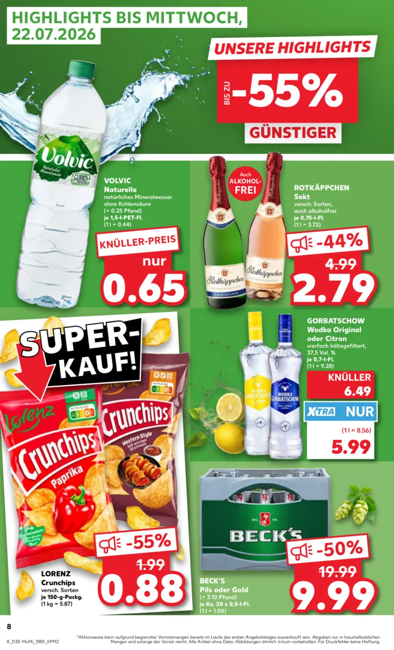 Kaufland Prospekt vom 20.07.2026, Seite 8
