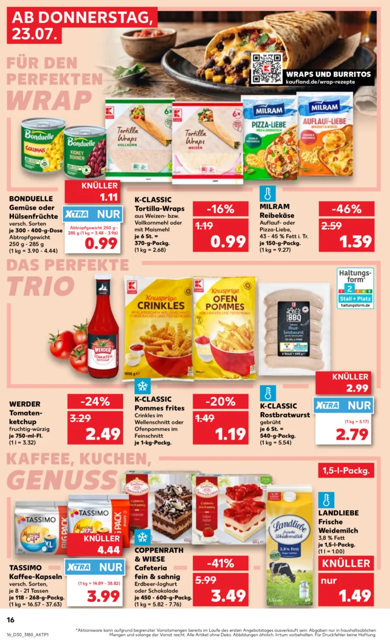 Kaufland Prospekt vom 23.07.2026, Seite 16