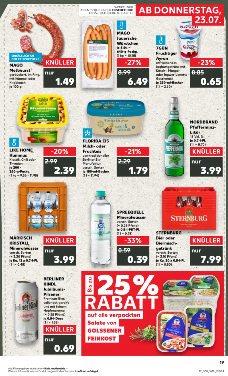 Kaufland Prospekt vom 23.07.2026, Seite 19