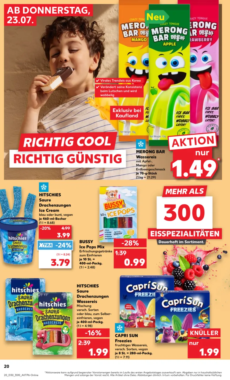 Kaufland Prospekt vom 23.07.2026, Seite 20