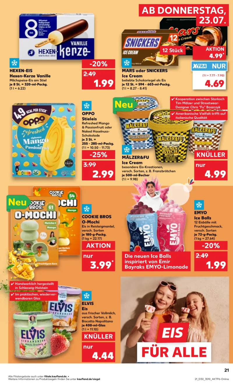 Kaufland Prospekt vom 23.07.2026, Seite 21