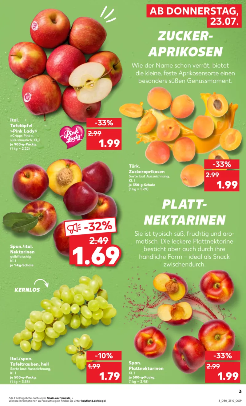 Kaufland Prospekt vom 23.07.2026, Seite 3