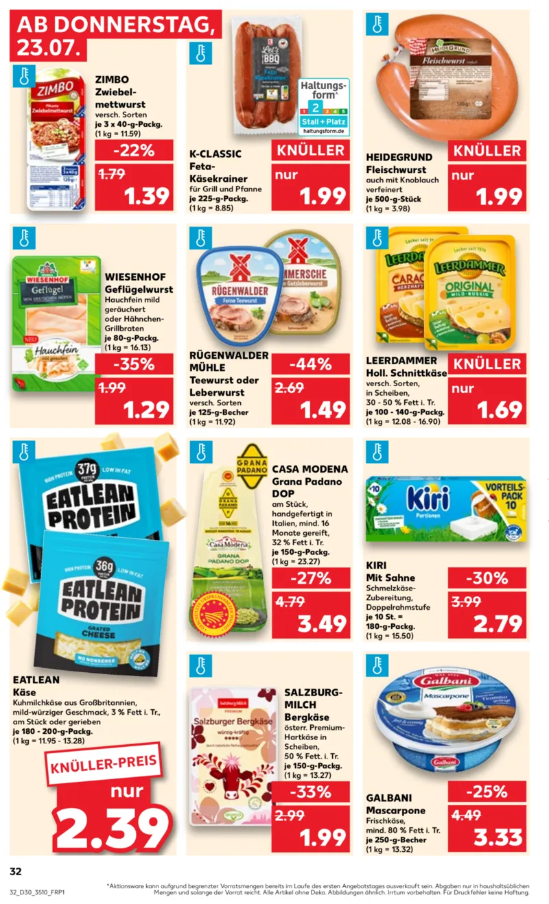 Kaufland Prospekt vom 23.07.2026, Seite 32