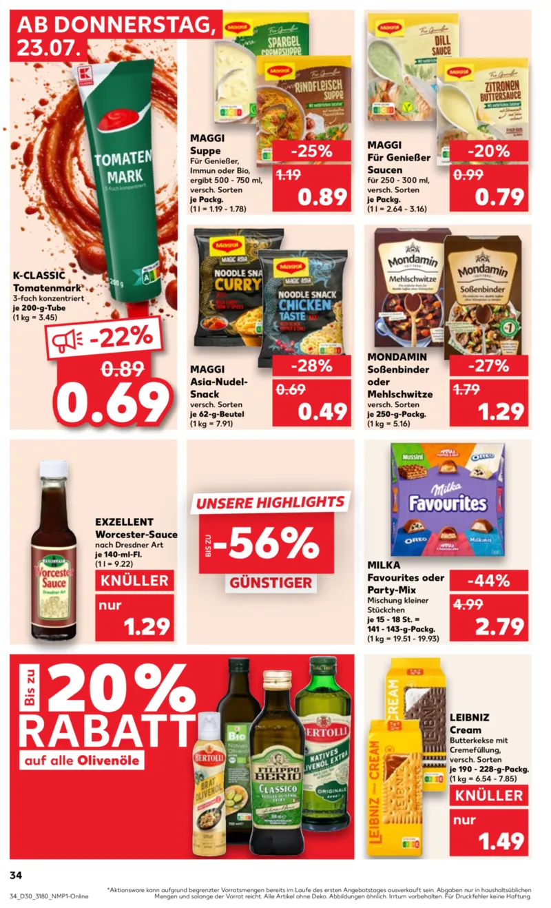 Kaufland Prospekt vom 23.07.2026, Seite 34