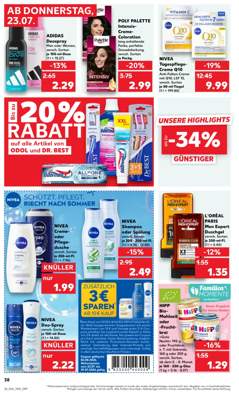 Kaufland Prospekt vom 23.07.2026, Seite 38