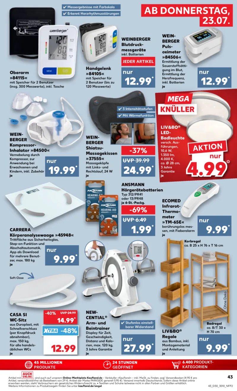 Kaufland Prospekt vom 23.07.2026, Seite 43