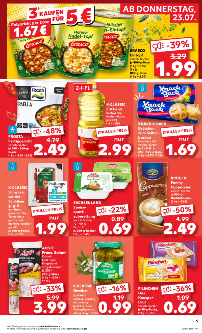 Kaufland Prospekt vom 23.07.2026, Seite 9