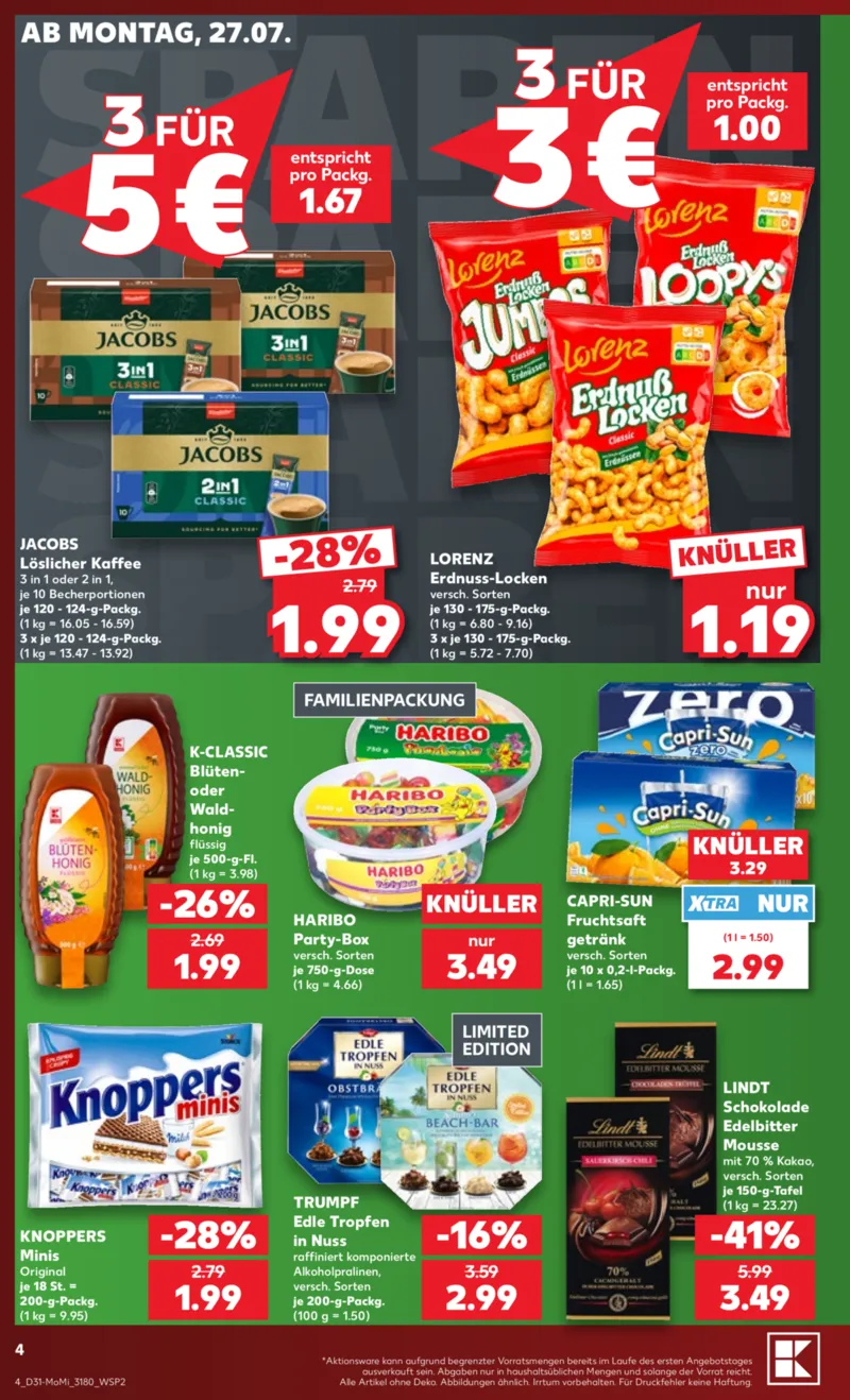 Kaufland Prospekt vom 27.07.2026, Seite 4