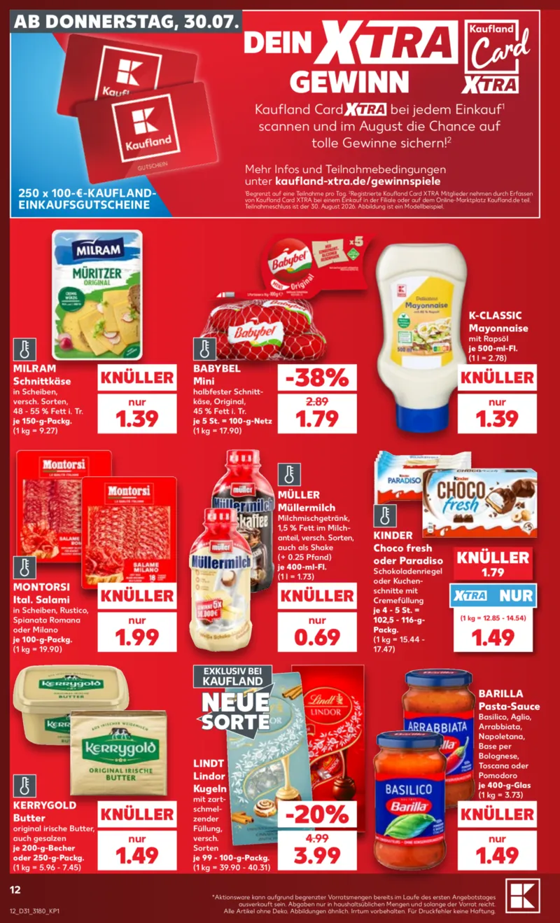 Kaufland Prospekt vom 30.07.2026, Seite 12
