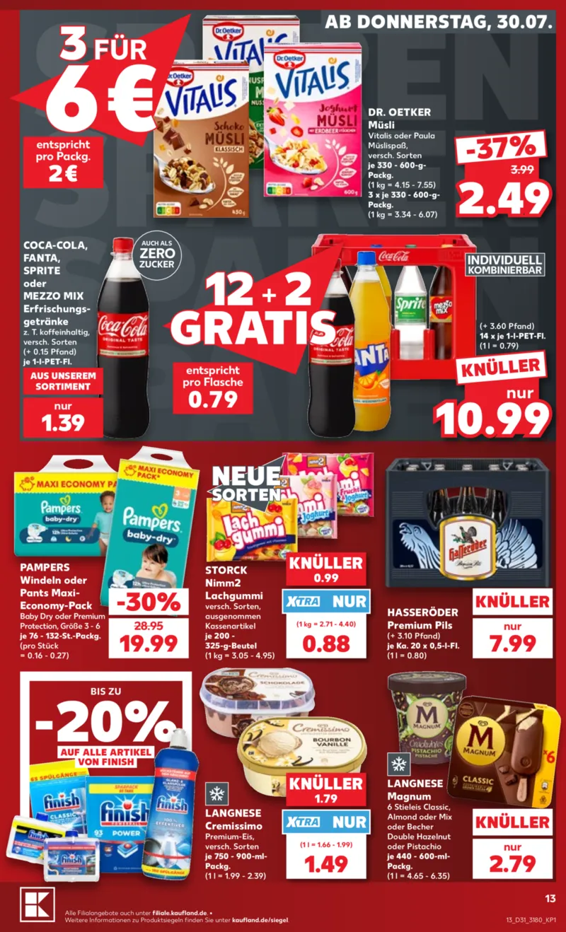 Kaufland Prospekt vom 30.07.2026, Seite 13