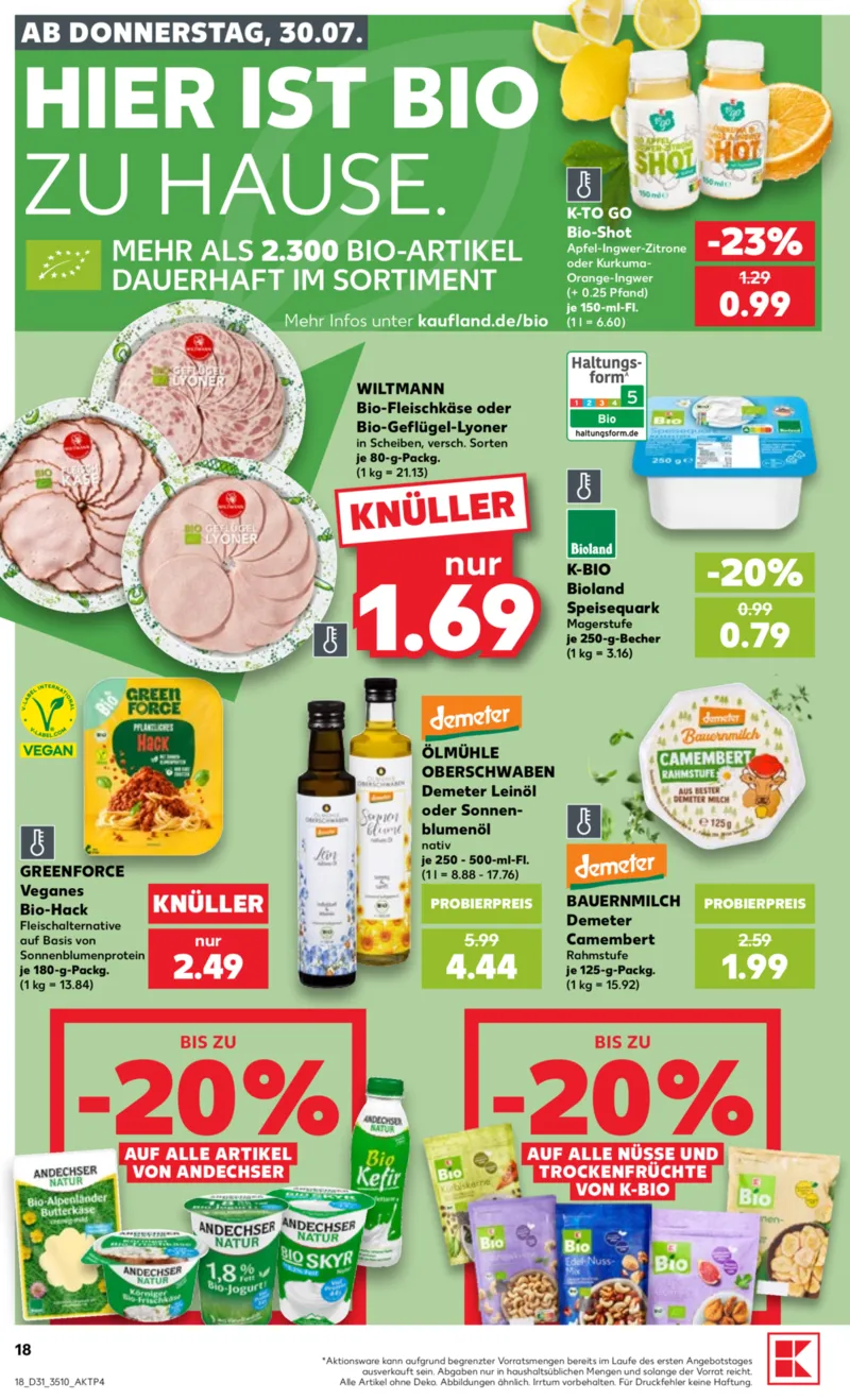Kaufland Prospekt vom 30.07.2026, Seite 18