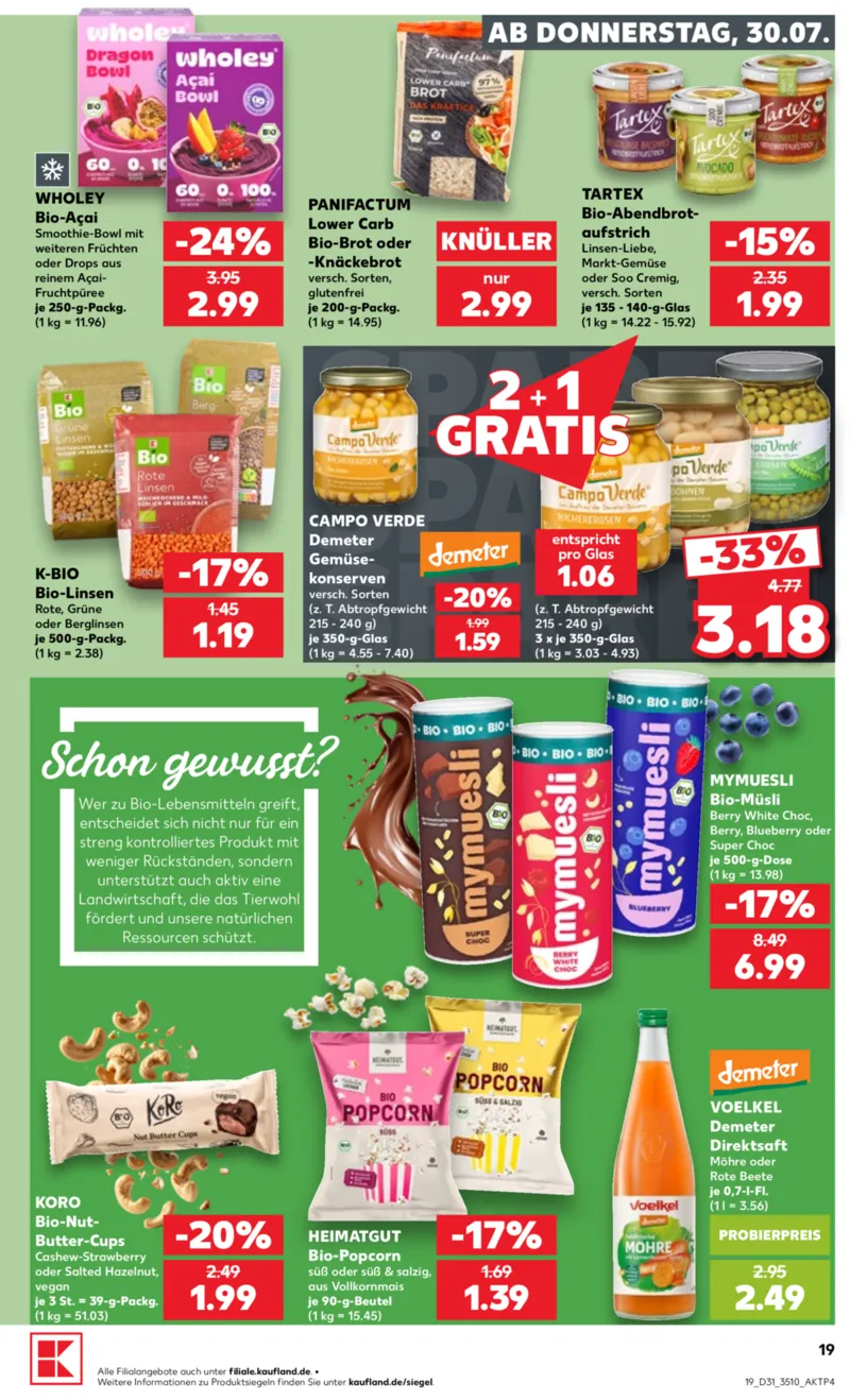 Kaufland Prospekt vom 30.07.2026, Seite 19
