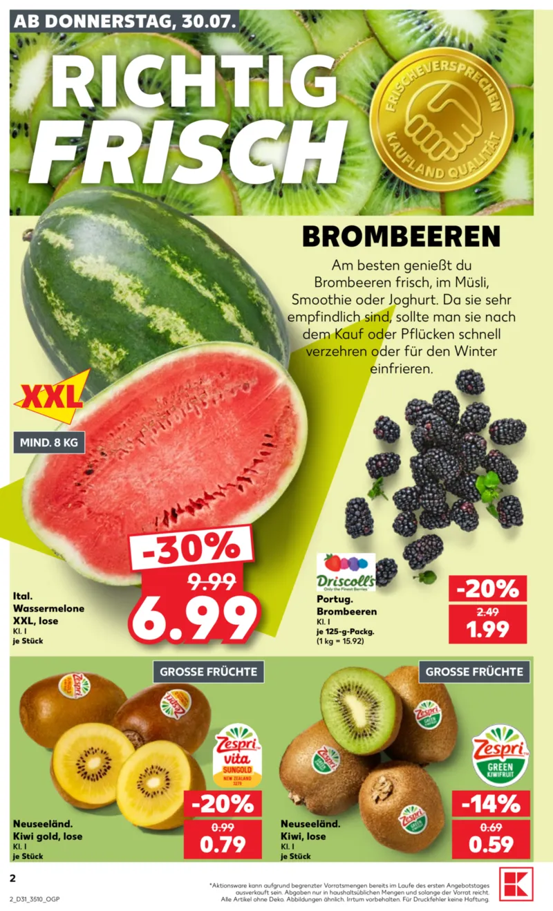 Kaufland Prospekt vom 30.07.2026, Seite 2