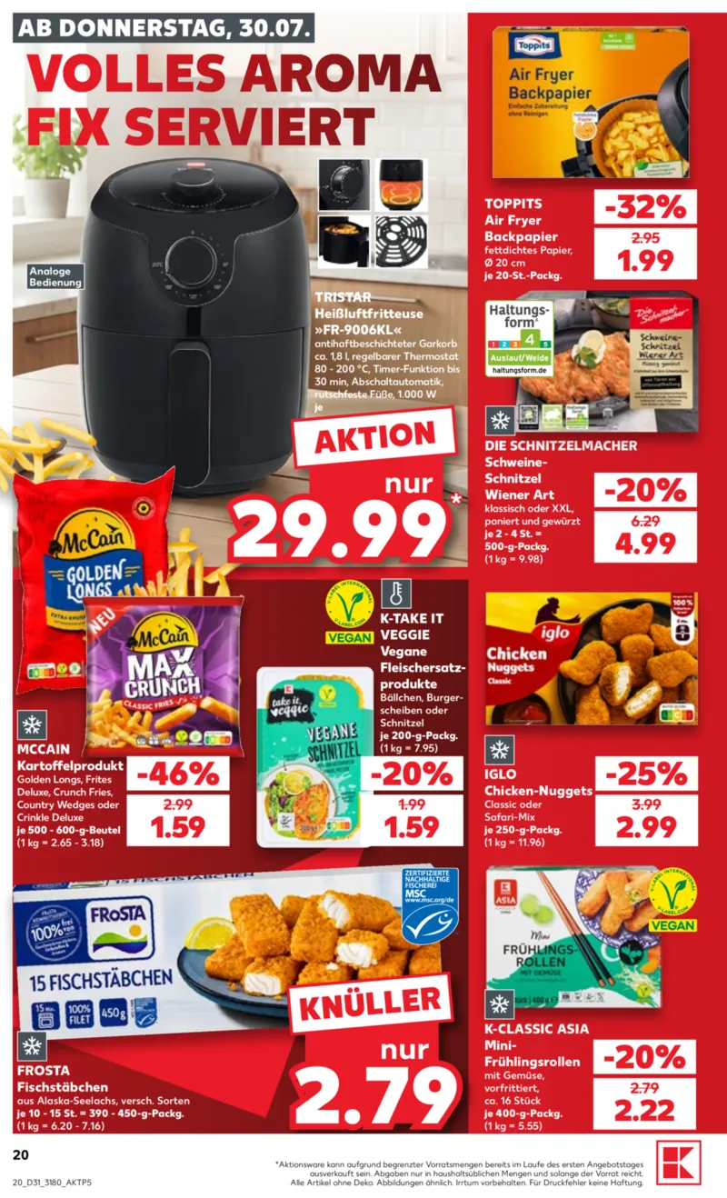 Kaufland Prospekt vom 30.07.2026, Seite 20