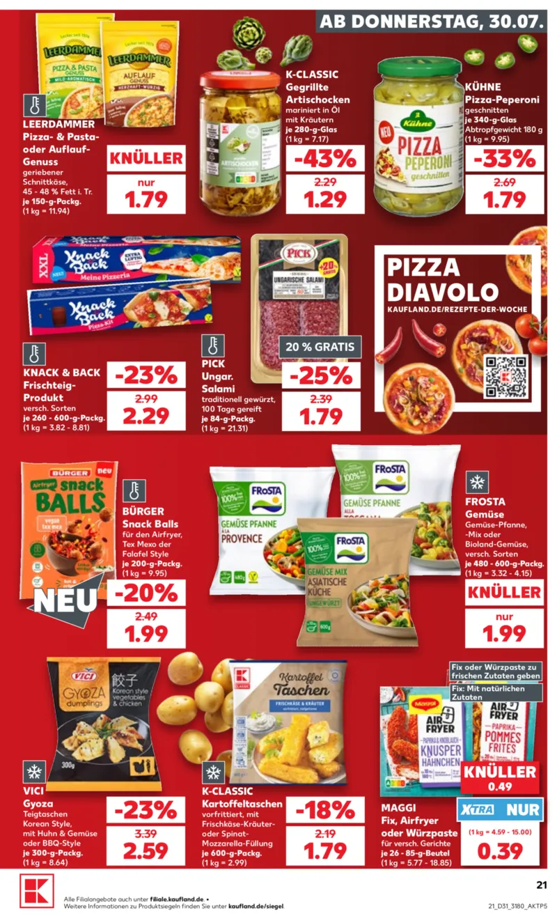 Kaufland Prospekt vom 30.07.2026, Seite 21