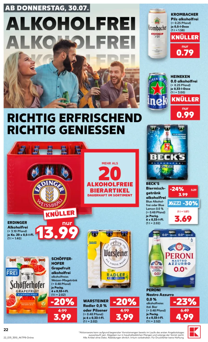 Kaufland Prospekt vom 30.07.2026, Seite 22