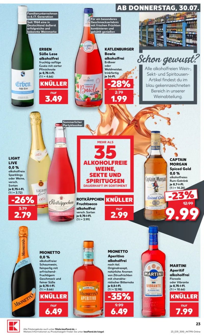 Kaufland Prospekt vom 30.07.2026, Seite 23