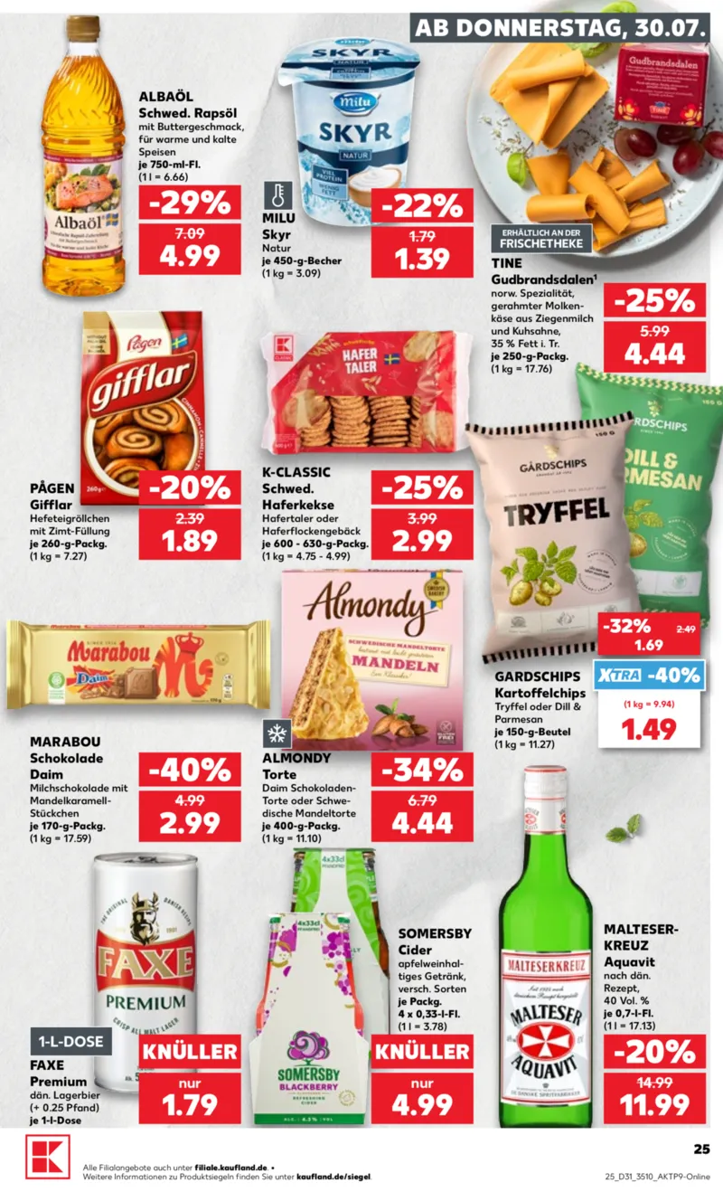 Kaufland Prospekt vom 30.07.2026, Seite 25