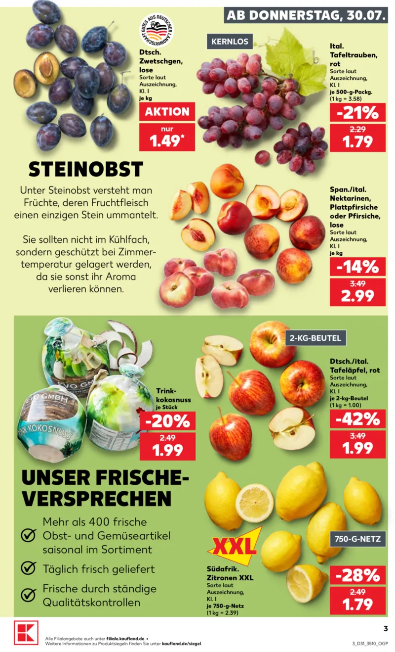 Kaufland Prospekt vom 30.07.2026, Seite 3