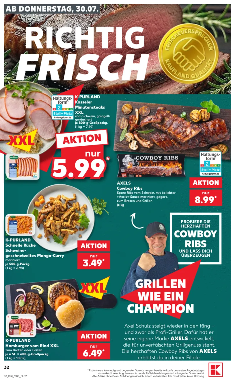 Kaufland Prospekt vom 30.07.2026, Seite 32