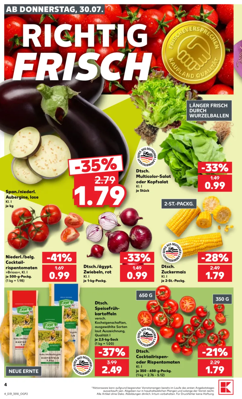 Kaufland Prospekt vom 30.07.2026, Seite 4