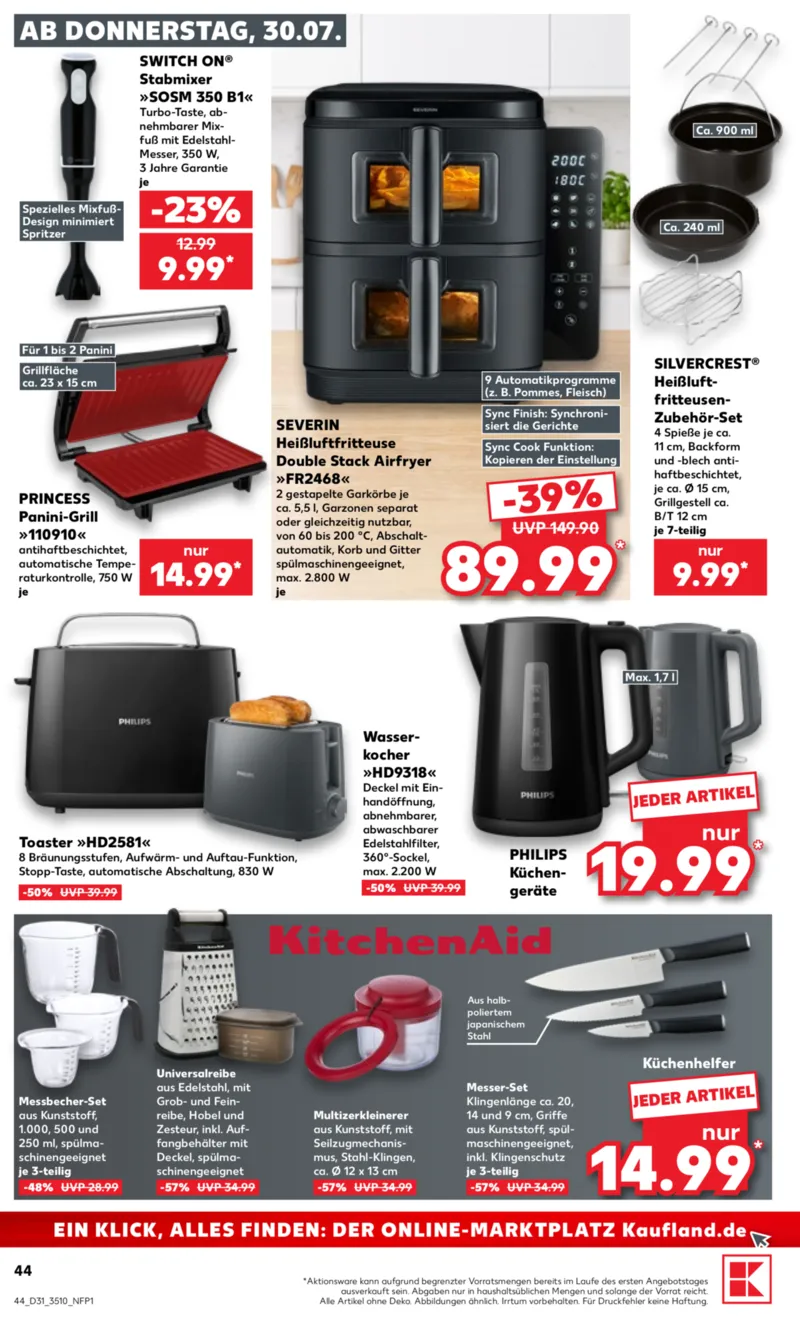 Kaufland Prospekt vom 30.07.2026, Seite 44