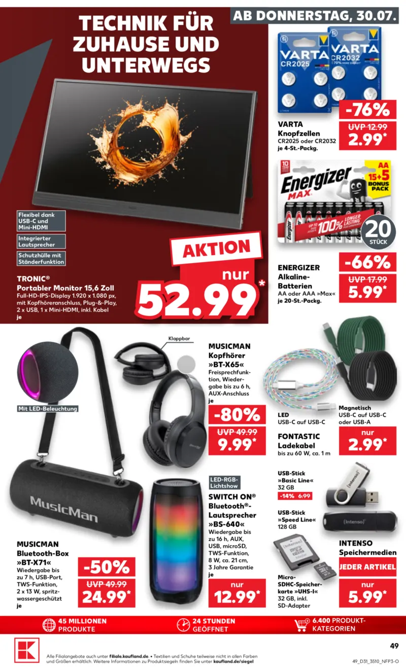 Kaufland Prospekt vom 30.07.2026, Seite 47