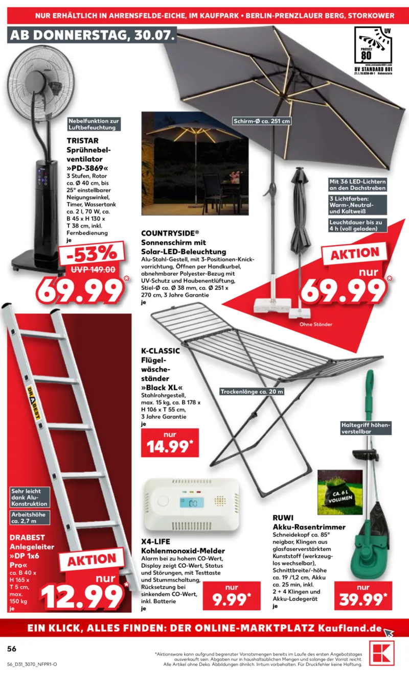 Kaufland Prospekt vom 30.07.2026, Seite 56