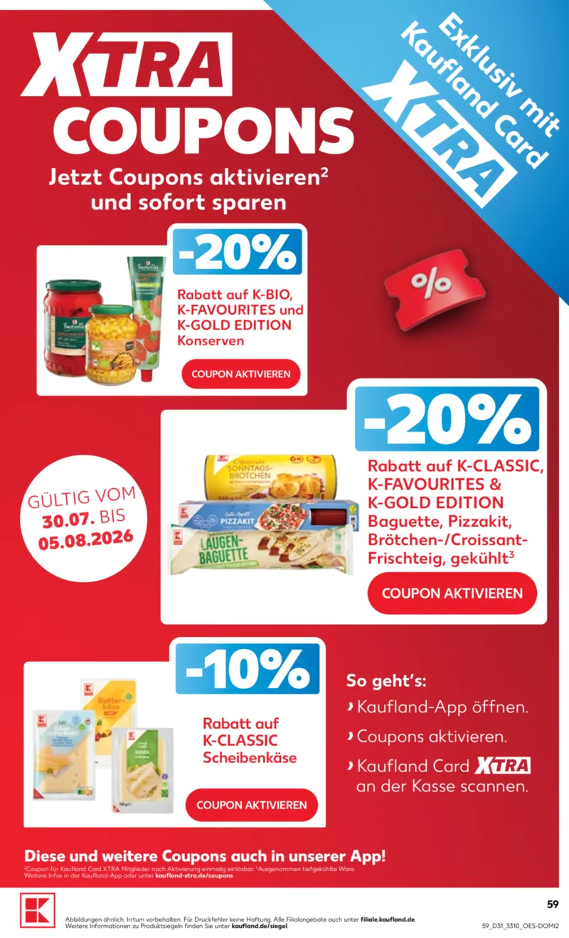 Kaufland Prospekt vom 30.07.2026, Seite 59