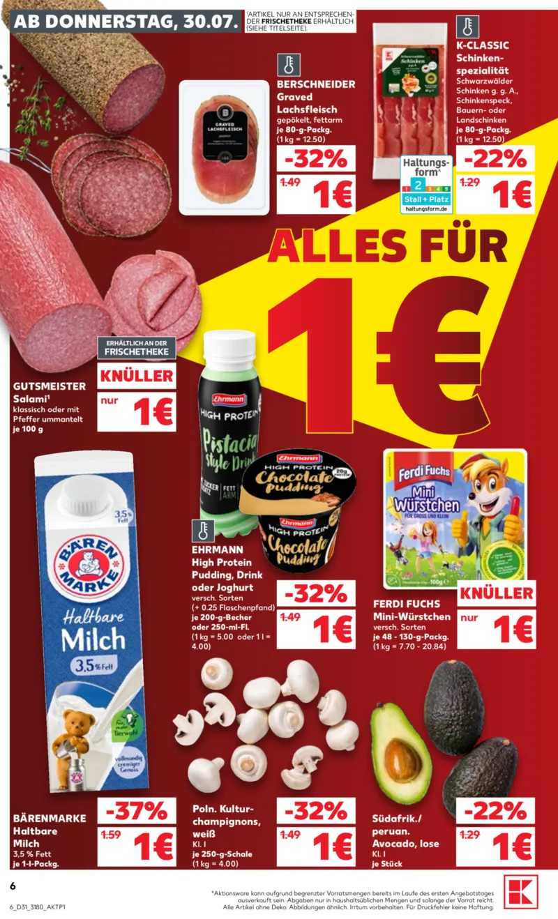 Kaufland Prospekt vom 30.07.2026, Seite 6