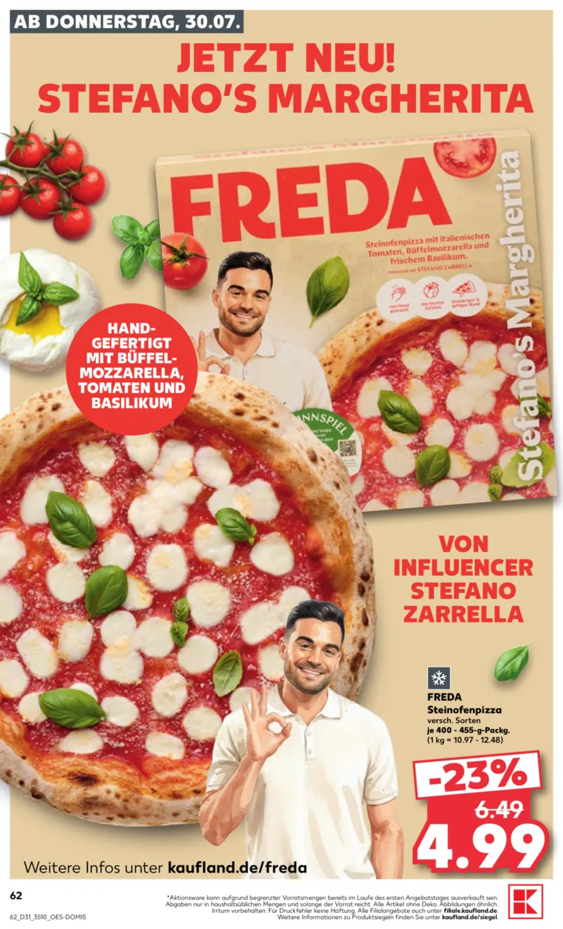 Kaufland Prospekt vom 30.07.2026, Seite 62