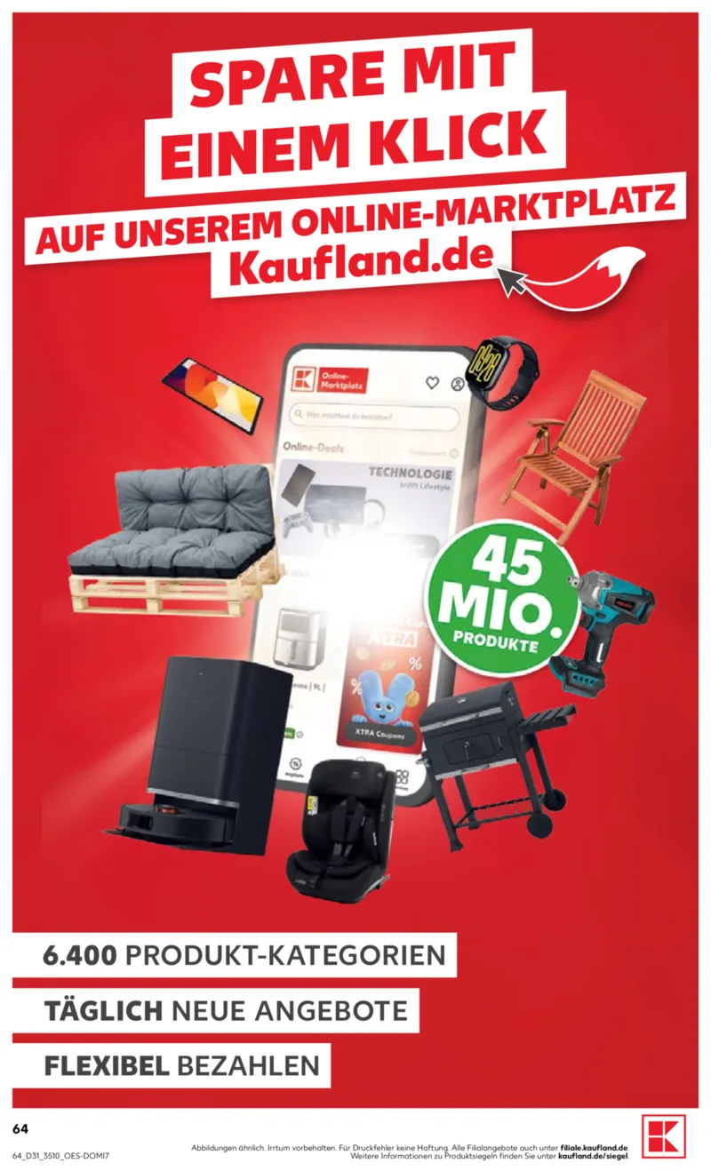 Kaufland Prospekt vom 30.07.2026, Seite 64