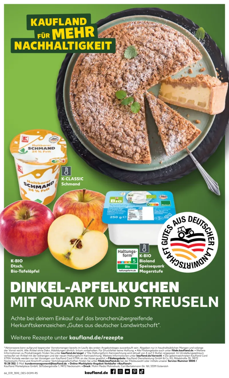 Kaufland Prospekt vom 30.07.2026, Seite 66