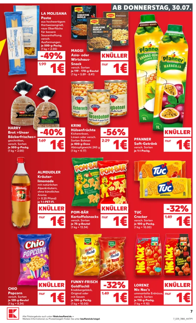 Kaufland Prospekt vom 30.07.2026, Seite 7