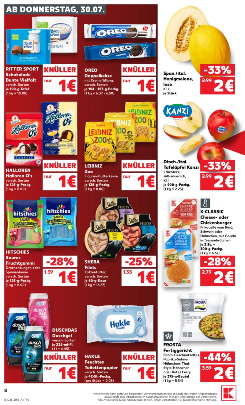 Kaufland Prospekt vom 30.07.2026, Seite 8