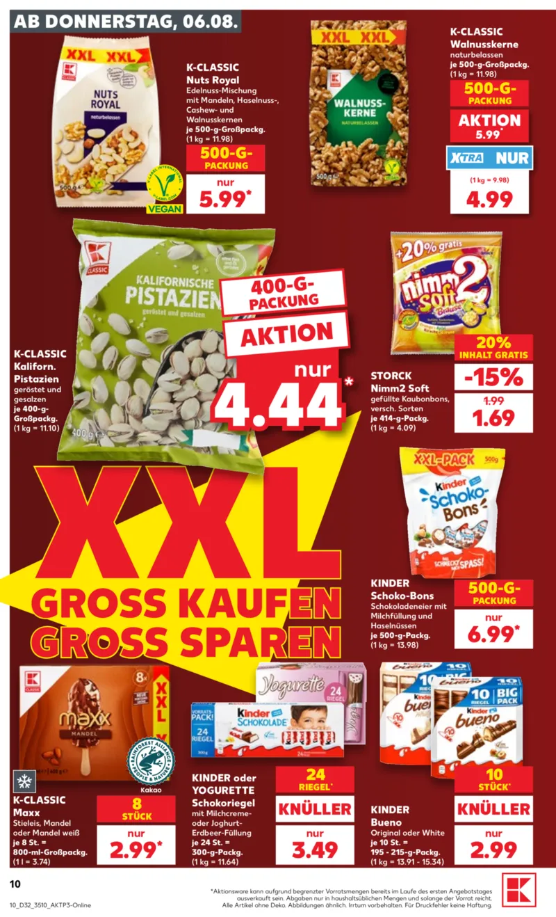 Kaufland Prospekt vom 06.08.2026, Seite 10
