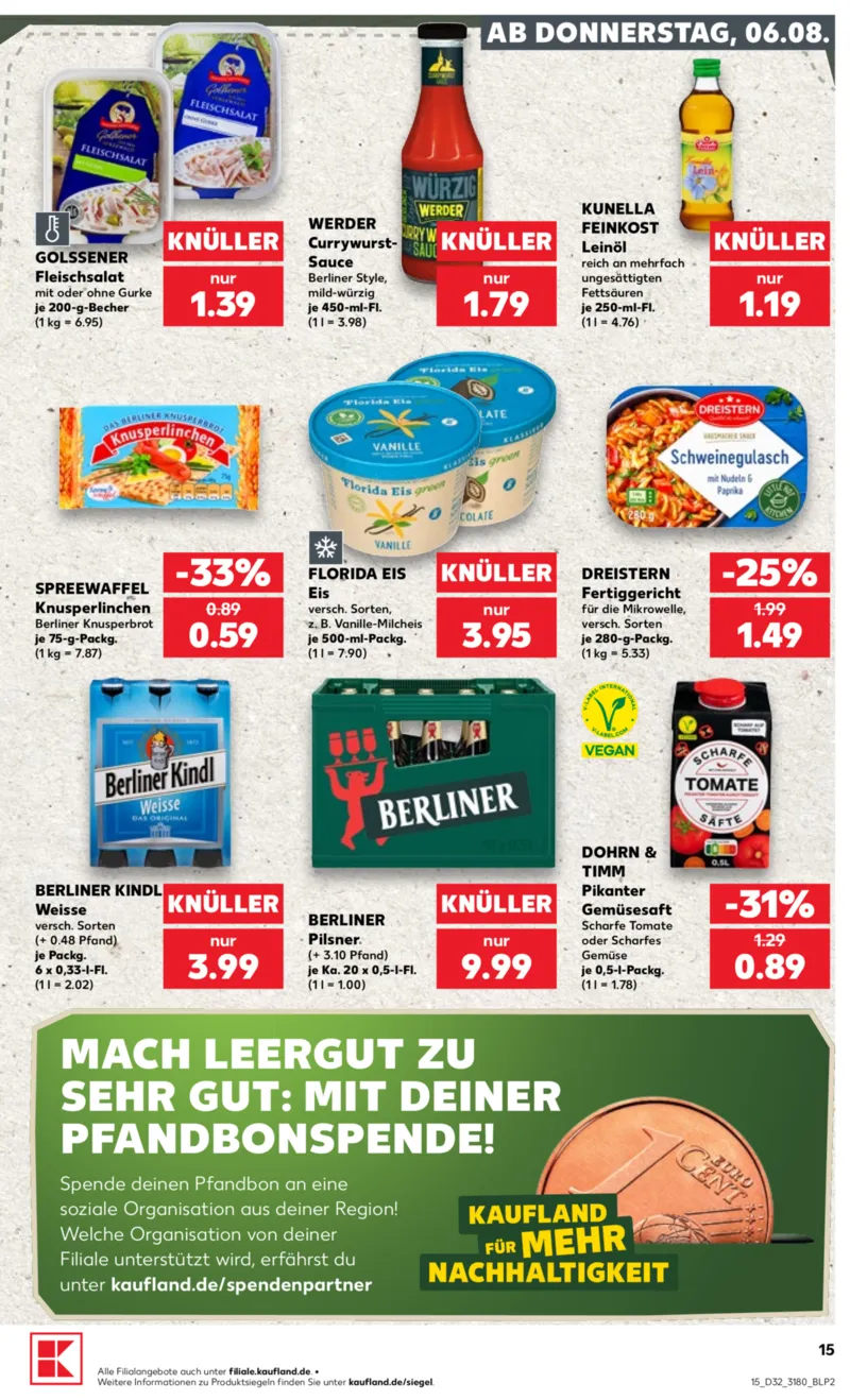 Kaufland Prospekt vom 06.08.2026, Seite 15