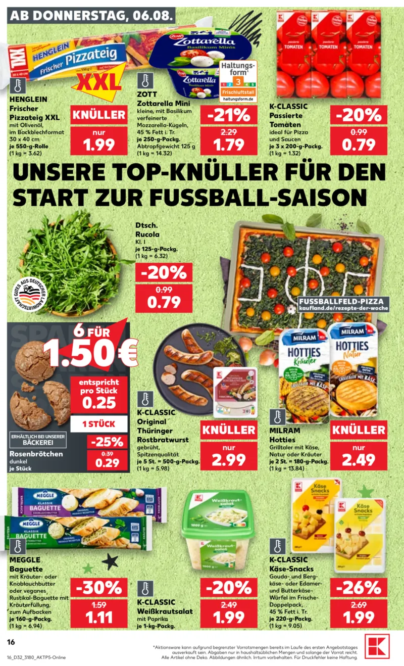Kaufland Prospekt vom 06.08.2026, Seite 16