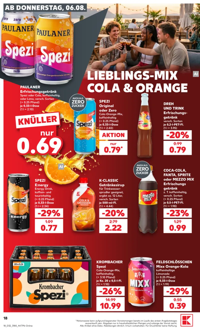Kaufland Prospekt vom 06.08.2026, Seite 18